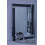 Glitter Black Glass Mirror Bling Style 90x60cm 1
