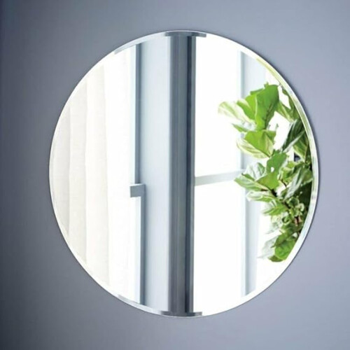 Frameless Round Mirror Home Decor 60x60cm