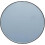 Black Circular Mirror Home Décor 50CM 1