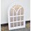 White Rustic Window Soho Mirror 76X51cm 1