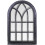 Black Rustic Window Soho Mirror 76X51X0.03cm 3