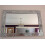 Crackle Mirror Mosaic Beveled Silver 90x60cm 1
