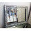 Crushed Diamond Silver Jewel Mirror Crystal 60x80cm 1
