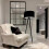 Rectangle Window Mirror Metal Frame Black 90x60cm 1
