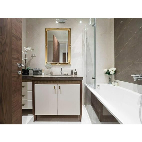 Ornate Gold Wood Frame Mirror 60x90cm
