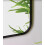 Camden Black Curved Aluminium Mirror 60x40Cm 2