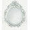 Baroque Wall Mirror Silver Chic Decor 62x49cm 2