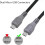 1 τμχ Micro USB Τύπος B Αρσενικό σε Micro B Αρσενικό 5 Pin Μετατροπ 2