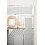 Sparkle Silver Glitter Mirror Frame 40x110cm 2
