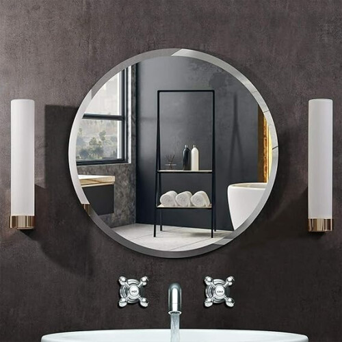 Frameless Mirror Home Decor Modern 60x60cm