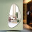 Frameless Irregular Beveled Mirror Silver 50x70cm 2