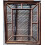 Rectangle Antique Mirror Black Gold 60x76cm 1