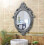 Vintage Nordic Mirror Funky Silver 45x73cm 1