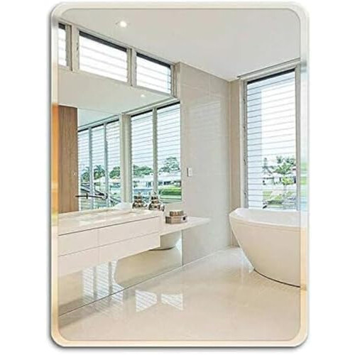 Frameless Mirror Rectangle Round Corner 30x45cm