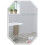 Frameless Mirror Modern Octagonal 50x40cm 1
