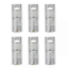 6 Pcs Butter Sprinkler Mehrere Jobs Schmiernippel Düse Metall Sprayer Koppler Messing Ersatz