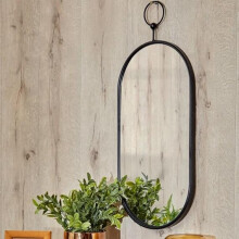 Hanging Black Mirror 25x50x2cm