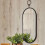 Hanging Black Mirror 25x50x2cm 1