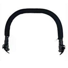 Armsteun voor kinderwagen, stootbeugel, voorleuning, armsteun voor baby, hek, stuur, Oxford stoffen