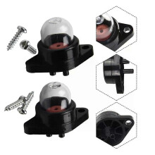 Screw Primer Bulb 2 Hole 2 Pieces Accessories For Mac Cat & Partner 351 For McCULLOCH 335 435 440