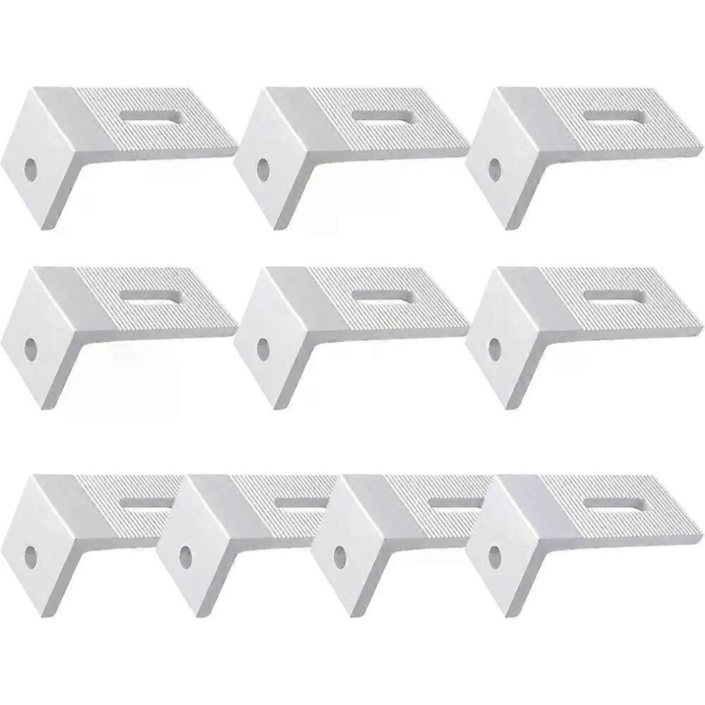 Support de montage solaire en aluminium pour panneau solaire, 1/4/10 pièces, pour camping-car, bateau,