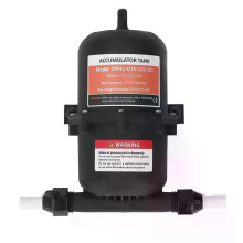 RV Accumulator Tank 0,75 liter, maximaal 125 psi, 1/2 MNPT-poortaansluiting, RV, boot, caravans, pompaccessoires