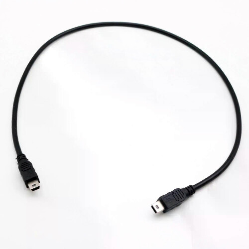 1 τμχ USB Mini 5 Pin Αρσενικό σε Mini USB 5 Pin Αρσενικό καλώδιο προέκτασ