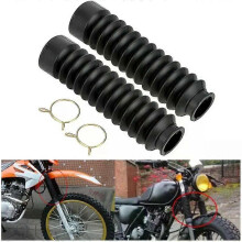 2ks Predná vidlica Tlmič Prachový kryt Univerzálne Gumové návleky Gators Topánky Motocyklové prachotesné