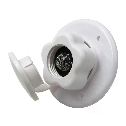 RV White City Gravity Water Hatch Είσοδος με πλαστική βαλβίδα ελέγχου