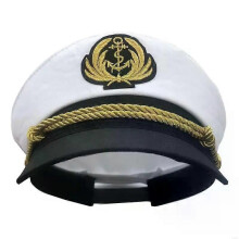 B2QE Yacht Captain Hat Marine Hat Captain Costume Men Marine