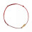 Απλά βραχιόλια Lucky Little Fish Hand Rope Thread Woven Red Thread 1