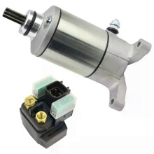 Štartér s relé pre Suzuki SV650 2003-2010 SV650 ABS 2007-2010 DL650 V-Strom 2004-2010 DL650 ABS