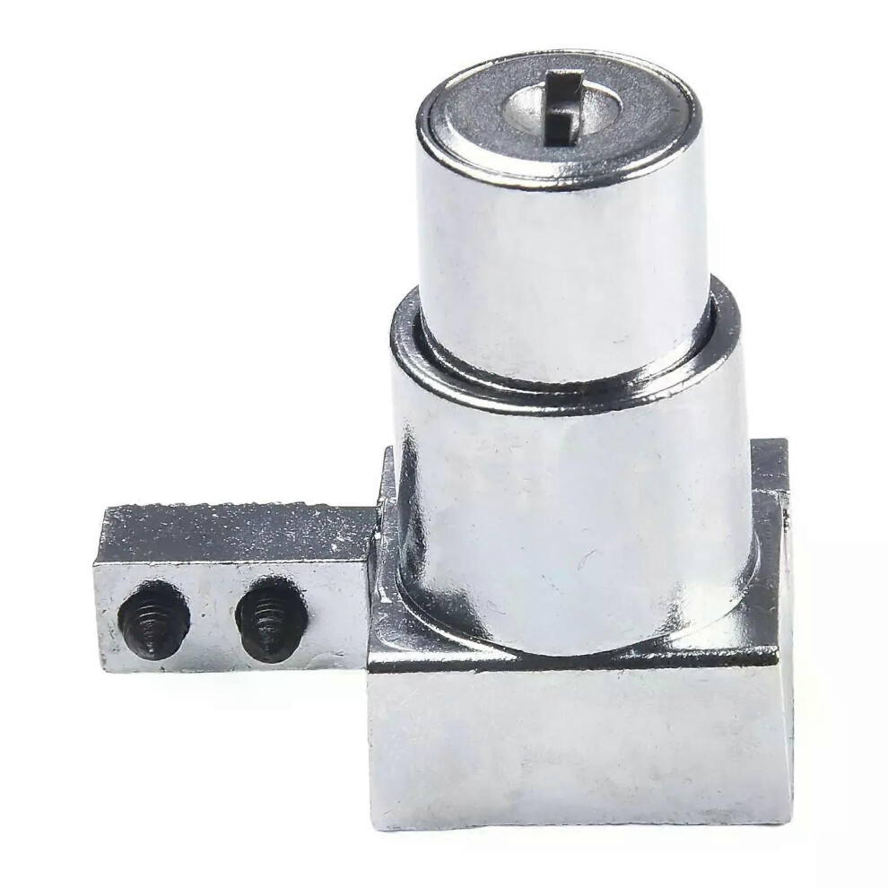 Serrure de porte coulissante en verre de 5 à 8 mm pour vitrine, vivarium, terrarium, reptile, bureau,