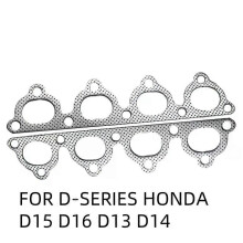 2X GRAFITOVÝ HLINÍK SÉRIE D HONDA D15 D16 D13 D14 TESNENIE VÝFUKU HLAVY/POTRUBIA