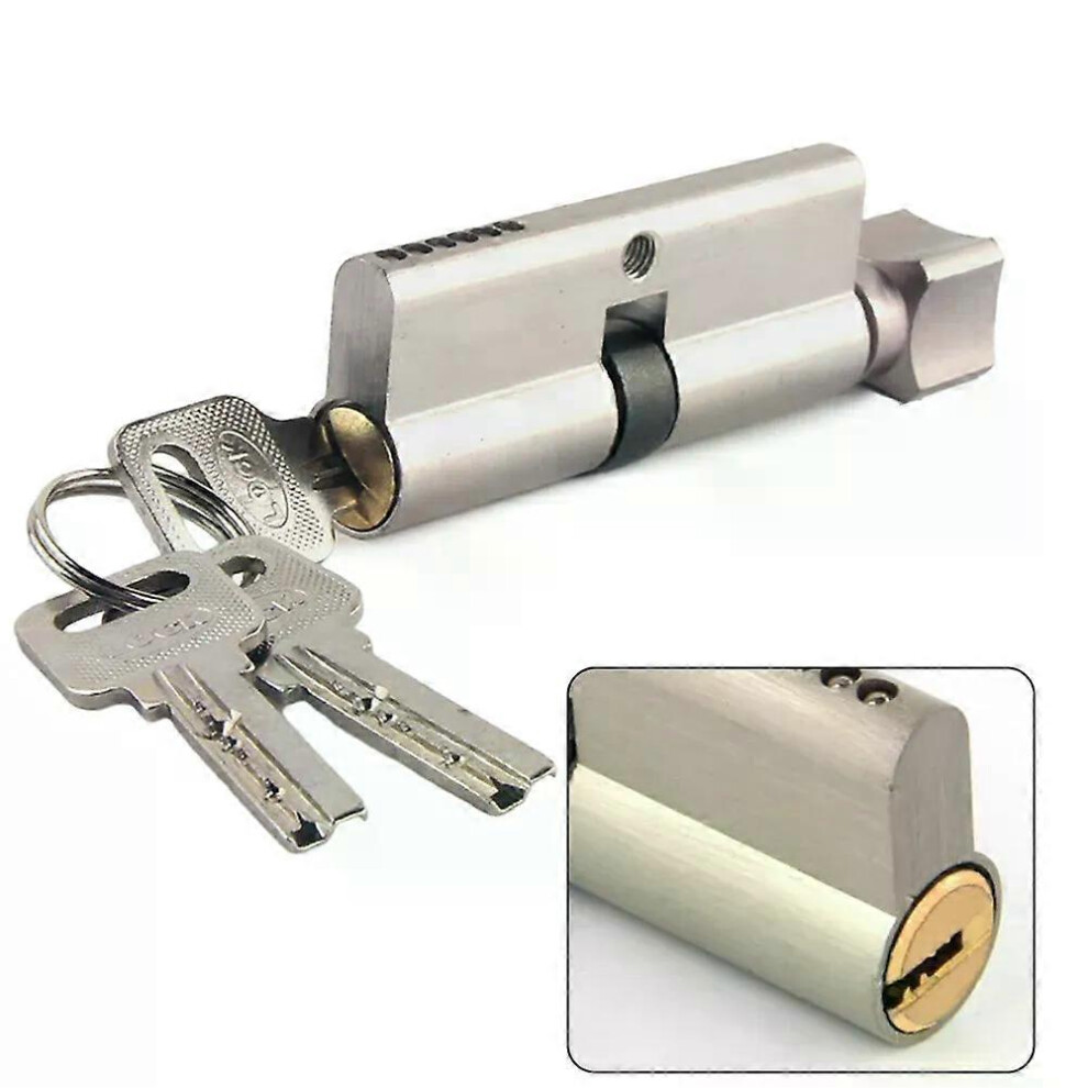 Serrures de porte Cylindre antivol Entrée 70 Serrures en aluminium Barillets Sécurité intérieure Chambres