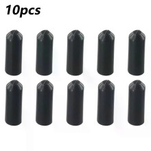 Lot de 10 embouts thermorétractables, protection étanche pour câble d'alimentation