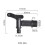 Ανθεκτική βαλβίδα IBC Tank Adapter S60*6 1 PC με χοντρό σπείρωμα 2