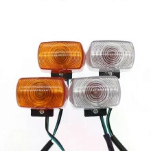 Accessori universali per moto Indicatore di direzione per Honda DIO52 Train Turtle Square Turtle