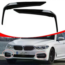 1 set voorbumper mistlamp ooglid afdekking voor BMW 5-serie G30 G31 M-Sport - Bumper mistlamp ooglid