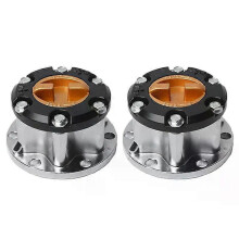 2X Manuálny zámok náboja s voľným kolesom pre Land Cruiser FJ40 FJ45 FJ60 FJ62 BJ40 BJ42 BJ60 43530-69045