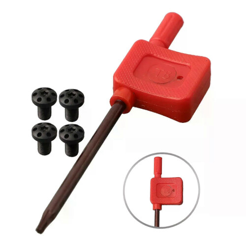 Νέο Workshop T8 Torx Key Handle Grips Screws 1911 Handle Grips Screws 416 Αντικατάστασ