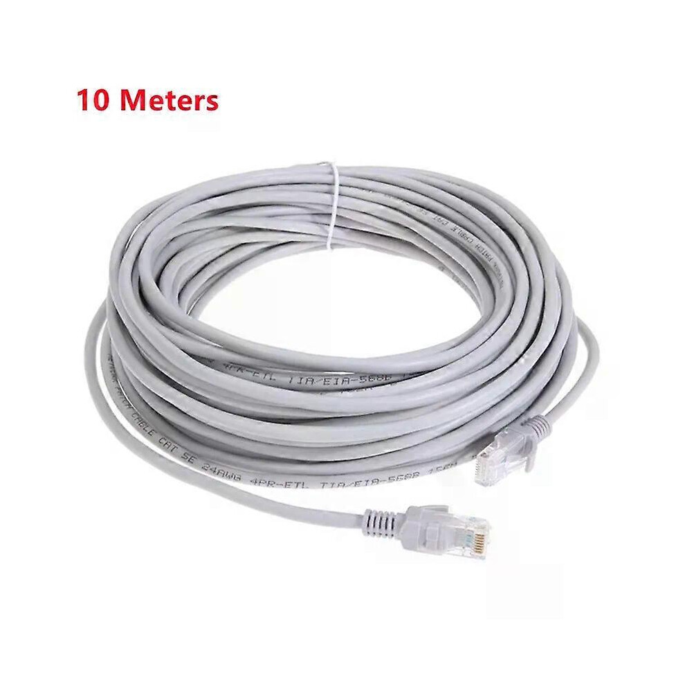 Câble réseau Ethernet Cat5 3 m/5 m/10 m/20 m/30 m, câble LAN extérieur RJ45 pour caméra IP CCTV POE