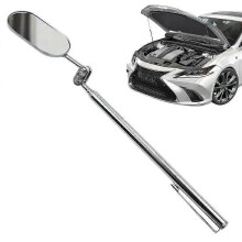 360 inspectiespiegel LED-licht telescopische spiegels roestvrij staal auto chassis endoscoop telescopisch