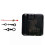 Clock Mechanism Silent Quartz Clock Movement Machine Wall Hands Pointer Set Clockwork Long Shaft DIY 2