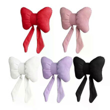 Bowknot Auton päätyyny Niskatuki Niskasuojat Tyyny Kaulatyyny