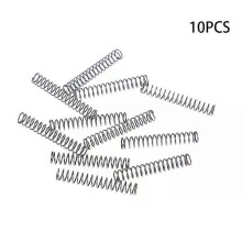10 stuks draaddiameter 0,4 mm miniatuur balpenvulling staal kleine drukveren