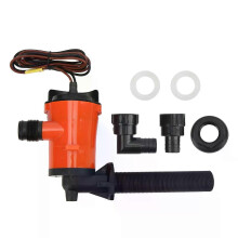800GPH Livewell Pomp Aasbeluchter 12V Dompelpatroon Boot Bilge Pomp Ontstekingsbeveiliging Marine