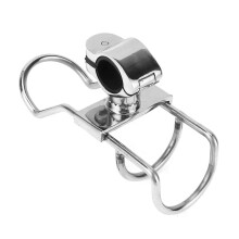 316 Stainless Steel Fishing Rod Rack Holder Pole Bracket Support Base Pole Clamp Boat Hardware Marine
