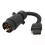 Βύσμα προσαρμογέα καλωδίου τρέιλερ EU 7 pin to US 4 pin Light Conver 1