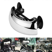 Predné sklo motocykla 180-stupňový mŕtvy uhol Zrkadlo Široké spätné zrkadlá Bezpečnostný pomocný zadný